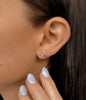 Rose ~ boucles d’oreilles