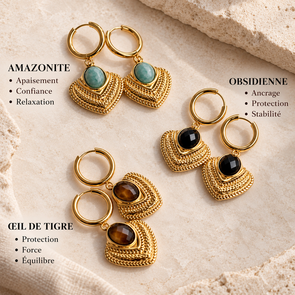 Purification ~ boucles d’oreilles