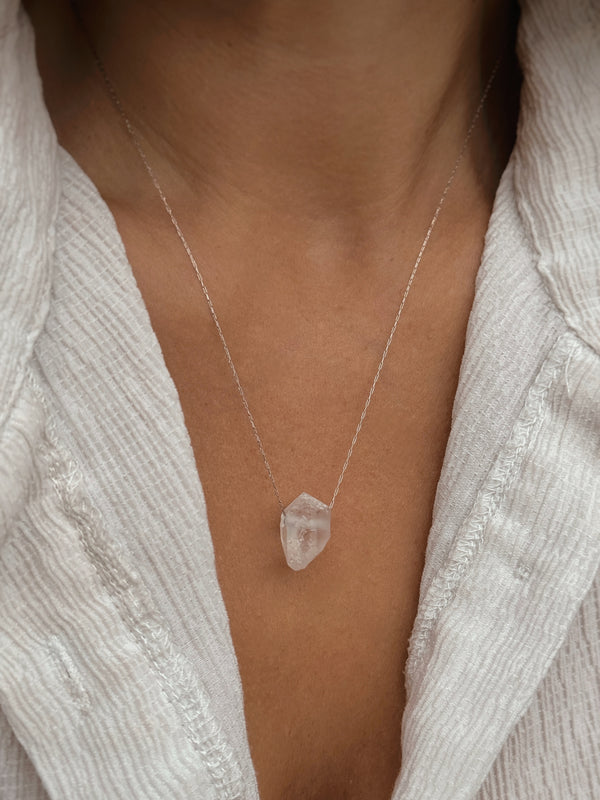 Cristal de roche ~ collier