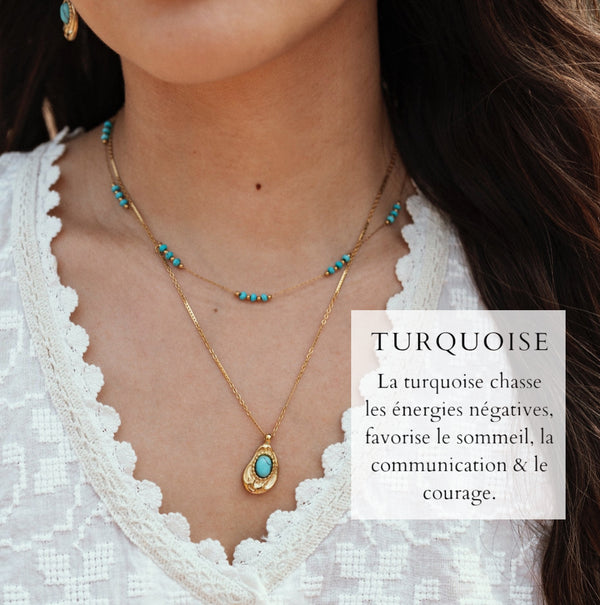 Turquoise ~ collier