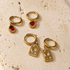 Astre ~ boucles d’oreilles