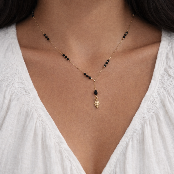 Onyx ~ collier