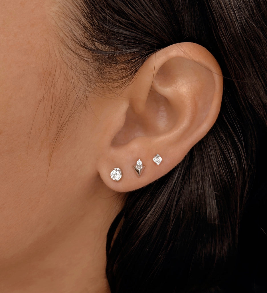 Trio pure ~ boucles d’oreilles