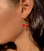 Cerise ~ boucles d’oreilles