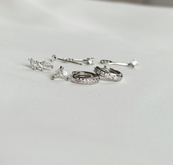 Trio Clarté ~ boucles d’oreilles