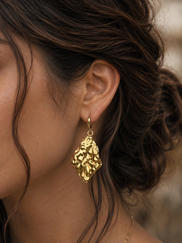 Érosion ~ boucles d’oreilles