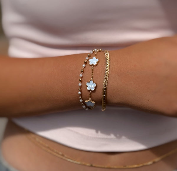 Ensemble Dahlia ~ bracelets