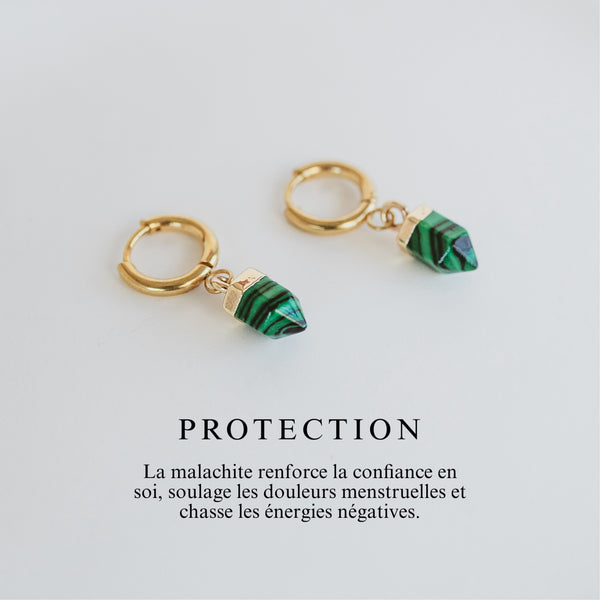 Protection ~ boucles d’oreilles