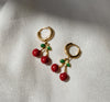 Cerise ~ boucles d’oreilles