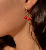 Cerise ~ boucles d’oreilles