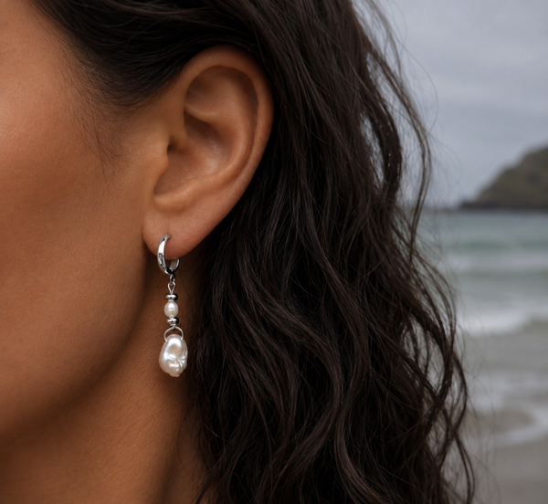 Rivage ~ boucles d’oreilles