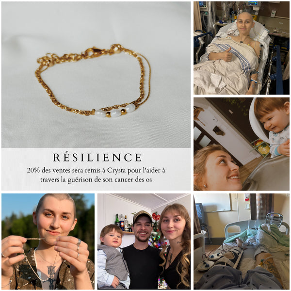 Bracelet Résilience ~ Pour Crysta