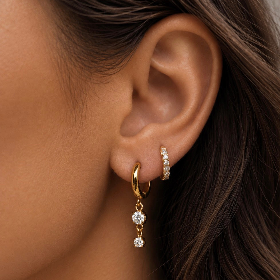 Duo Auréa ~ boucles d’oreilles