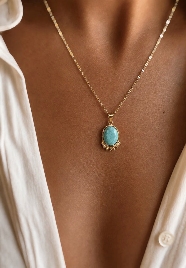 Aqua ~ collier