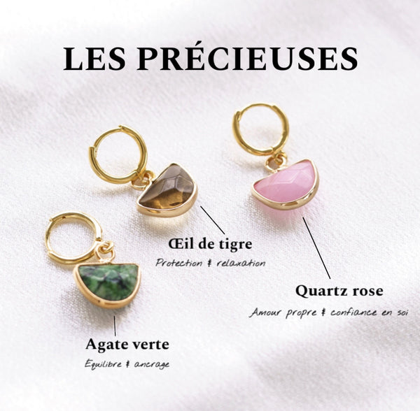 Les précieuses ~ boucles d’oreilles
