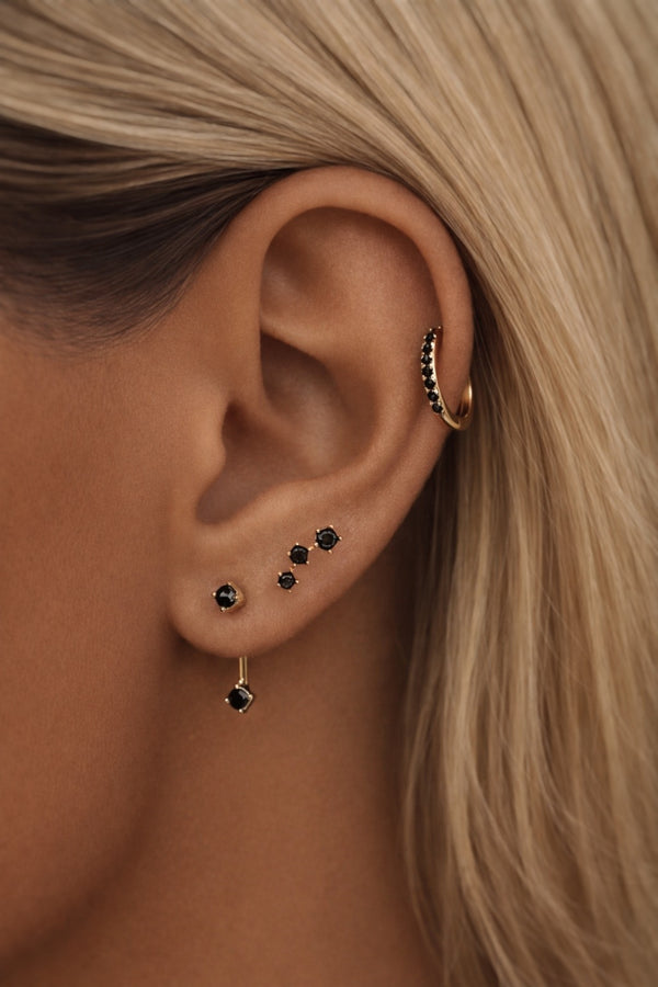 Skylight ~ trio de boucles d’oreilles