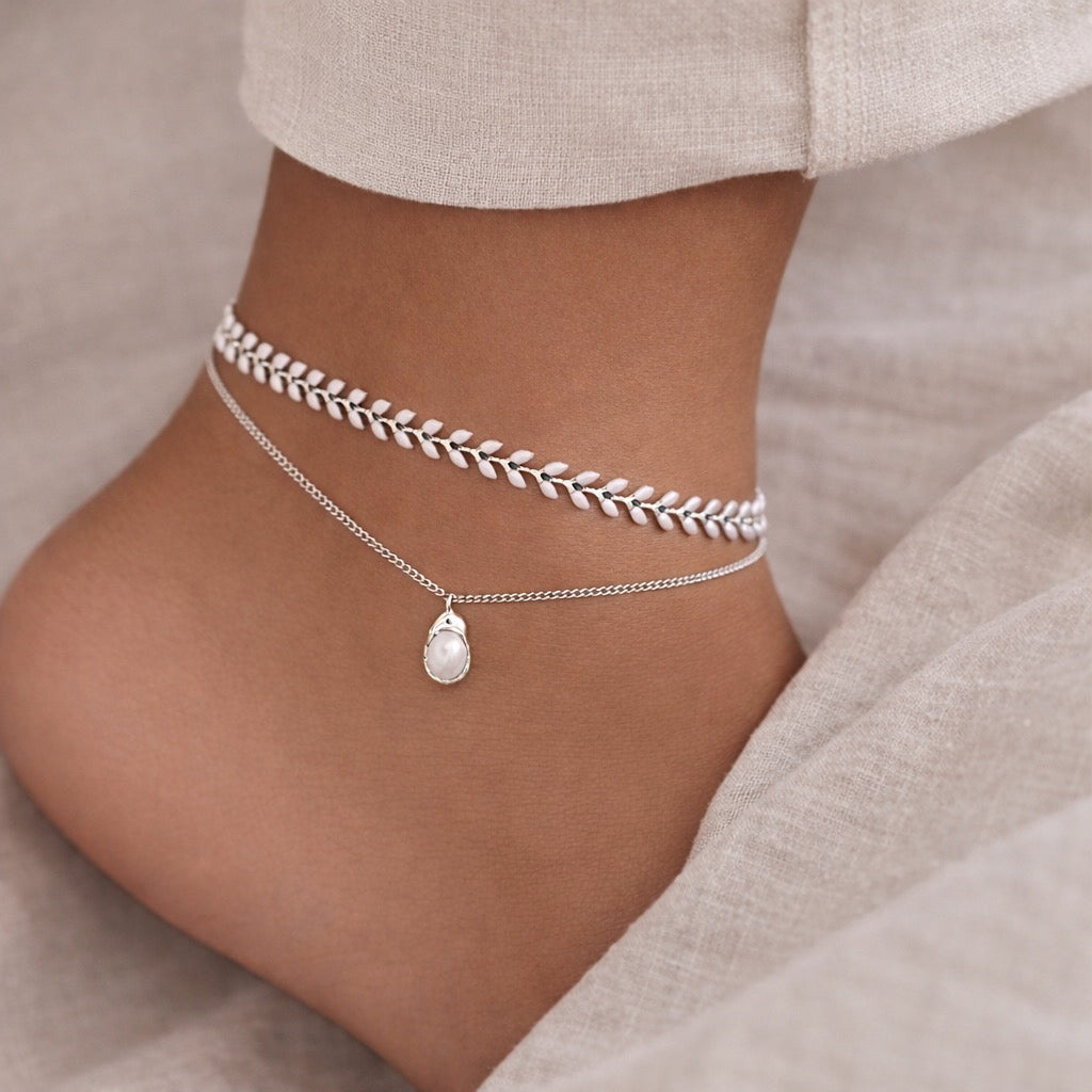 Duo Bord de mer ~ chaîne de cheville