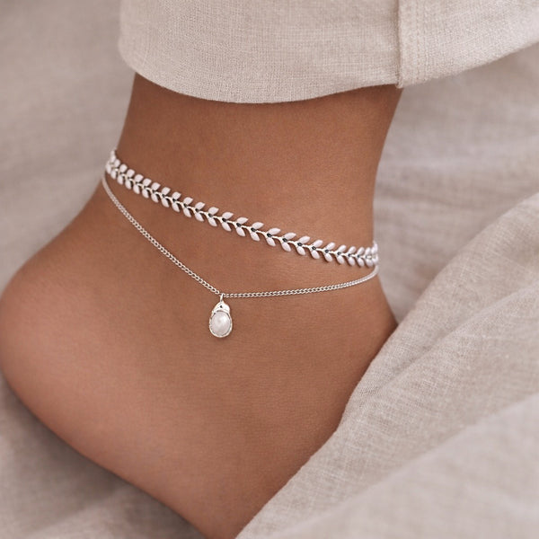 Duo Bord de mer ~ chaîne de cheville