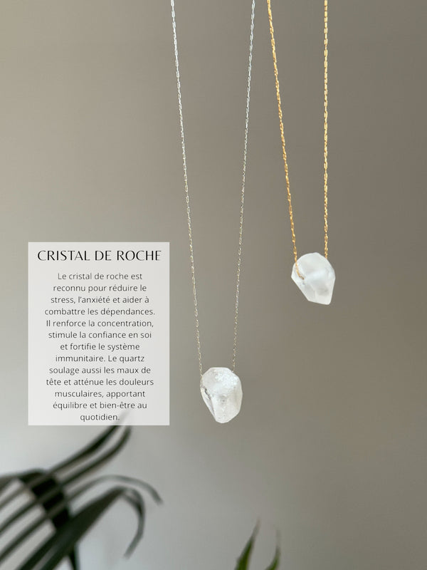 Cristal de roche ~ collier