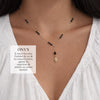 Onyx ~ collier