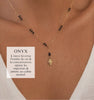 Onyx ~ collier