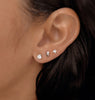Trio pure ~ boucles d’oreilles