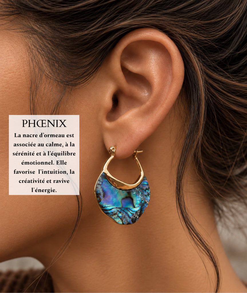 Phœnix ~ boucles d’oreilles