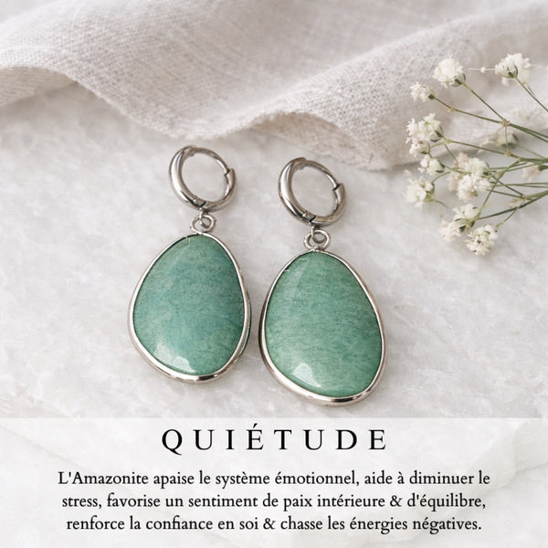 Quiétude ~ boucles d’oreilles
