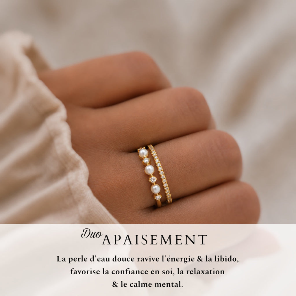 Duo Apaisement ~ bagues