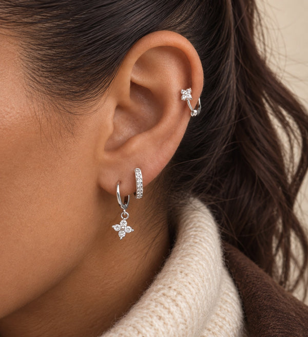 Trio Bloom ~ boucles d’oreilles