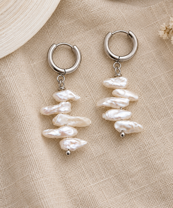 Baroque ~ boucles d’oreilles