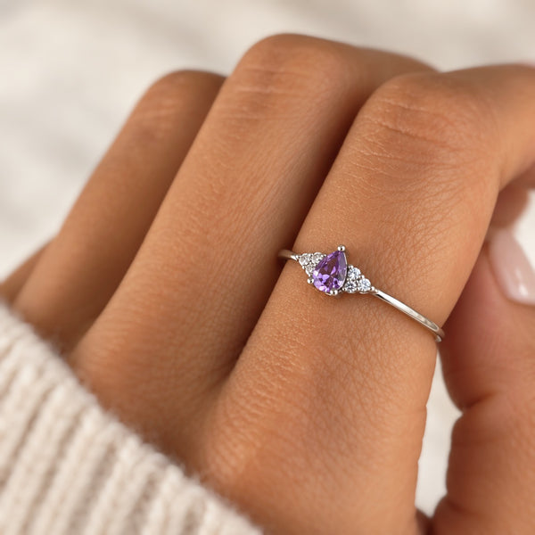 Lilas ~ bague
