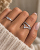 Duo Alignement ~ bague pré-commandes