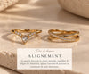 Duo Alignement ~ bague pré-commandes