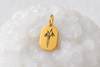 Fleur de naissance ~ collier personnalisé