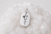 Fleur de naissance ~ collier personnalisé