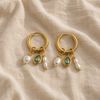 Aqua ~ boucles d’oreilles