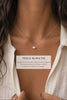 Perle blanche ~ collier