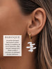Baroque ~ boucles d’oreilles