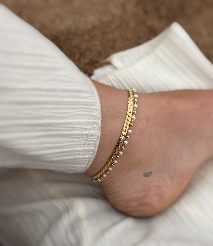 Sahara ~ bracelet de pied