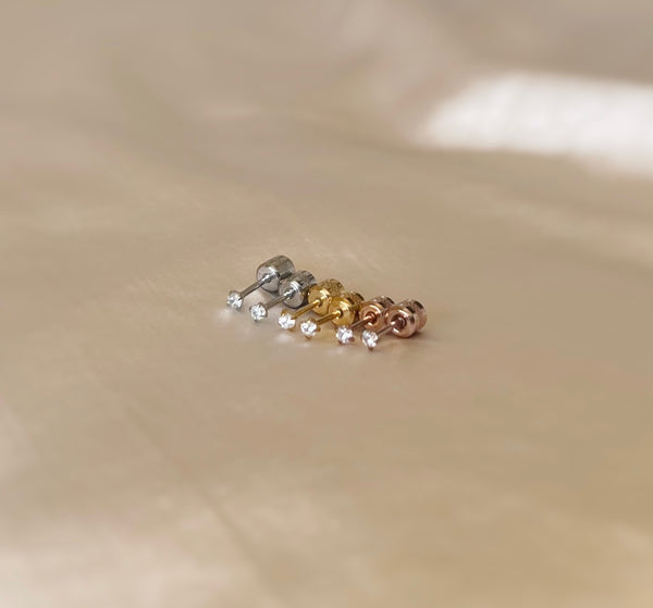 Minimaliste ~ boucles d’oreilles