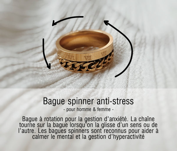 Anti Stress Bague Enfant Garçon Ring Ball Anneau Anti-stress