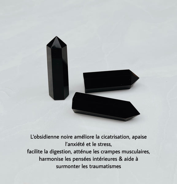 Obsidienne Noire (Vertus, propriétés, prix) - Michael Vessiere